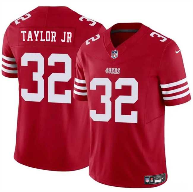 Men & Women & Youth San Francisco 49ers #32 Patrick Taylor Jr Red 2024 F.U.S.E. Vapor Untouchable Limited Stitched Jersey